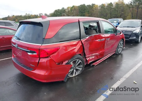 2023 Honda Odyssey Touring z USA, uszkodzony, nr VIN 5FNRL6H8XPB014625